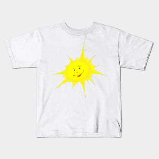 Cartoon sun Kids T-Shirt